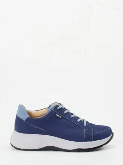 – Komfort-Sneaker aus Nubukleder Marine-Finn Comfort Hot