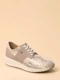 – Komfort-Sneaker aus Stretch und Nubukleder-Finn Comfort Best