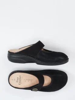 – Pantolette aus Nubukleder-Finn Comfort New