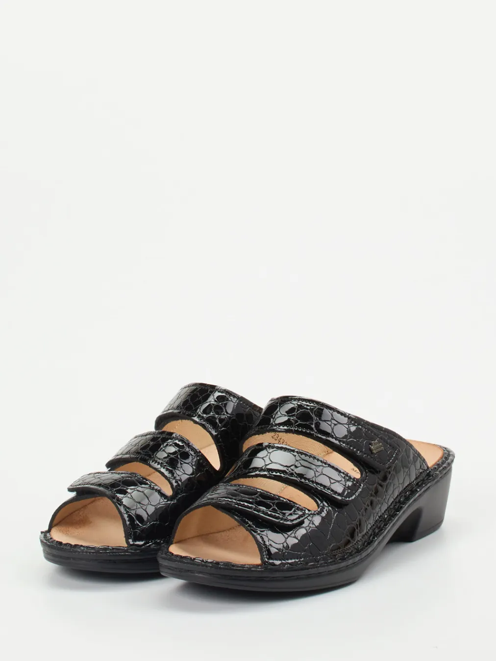 – Pantolette aus Reptilleder-Finn Comfort