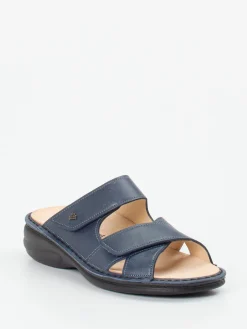 – Pantolette aus Metallicleder-Finn Comfort Hot