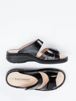 – Pantolette aus Lackleder-Finn Comfort Sale