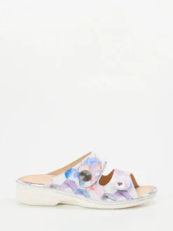 – Pantolette aus Kalbleder in Pastelloptik-Finn Comfort Clearance