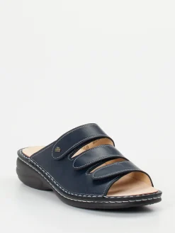 – Pantolette aus Kalbleder Dunkel-Finn Comfort Sale