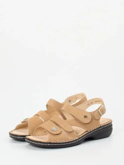 – Sandale aus Nubukleder-Finn Comfort New