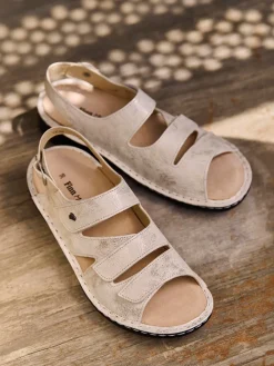 – Sandale aus Metallicleder in-Finn Comfort Discount