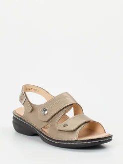 – Sandale aus Metallicleder Champagner-Finn Comfort Best