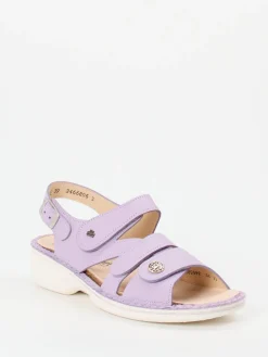 – Sandalen aus Kalbleder in Flieder-Finn Comfort Best