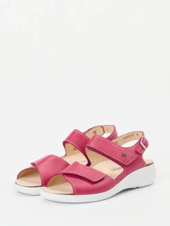 – Sandaletten aus Kalbleder Himbeerrosa-Finn Comfort Clearance