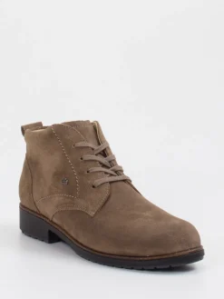 – Schnürboots aus Veloursleder taupe-Finn Comfort Clearance