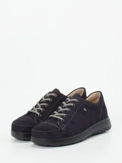 – Schnürschuh aus Veloursleder dunkel-Finn Comfort Online