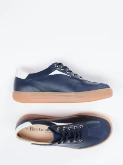 – Schnürschuh aus Kalbleder Dunkel-Finn Comfort Sale