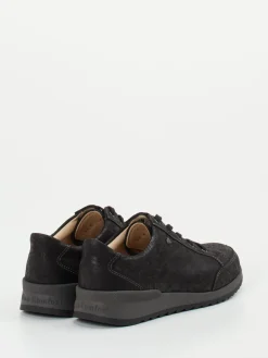 – Schnürschuh aus Metallicleder-Finn Comfort New