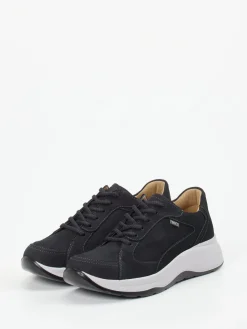 – Schnürschuh aus Nubukleder Schwarz-Finn Comfort Online