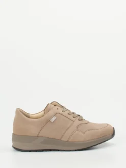 – Schnürschuh aus Nubukleder Sandbeige-Finn Comfort Clearance