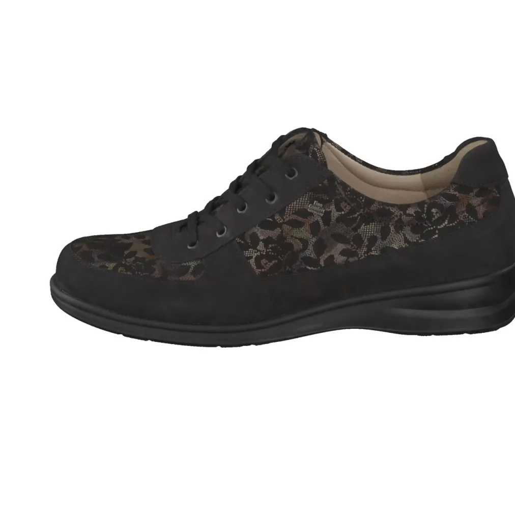 – Schnürschuhe aus Veloursleder-Finn Comfort Discount