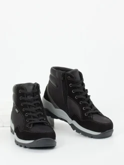 – Schnürstiefelette aus Nubukleder-Finn Comfort Discount