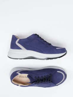 – Sneaker aus Nubukleder tinten-Finn Comfort Outlet