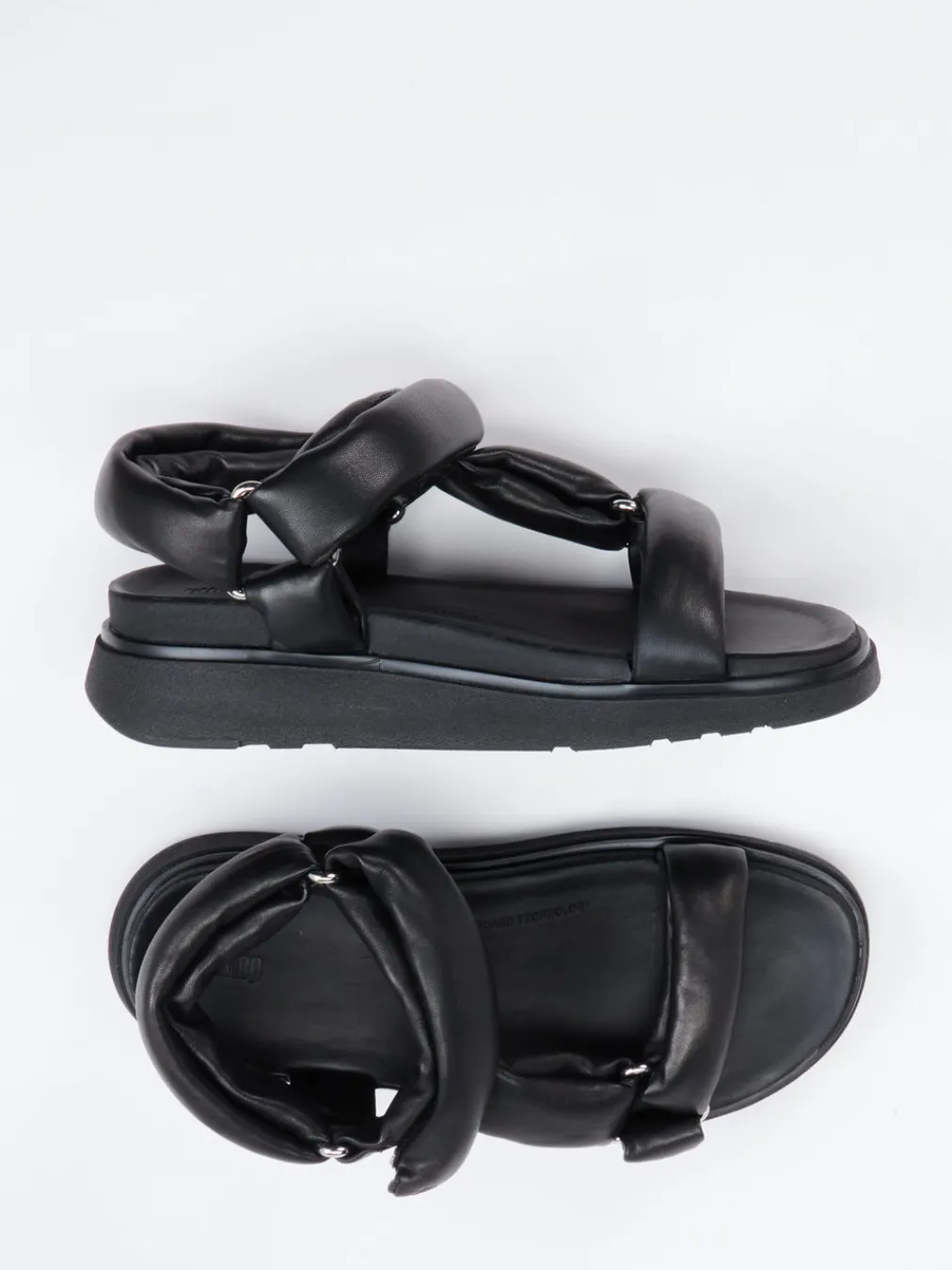 – Chunky-Sandale aus Kalbleder-FitFlop Outlet