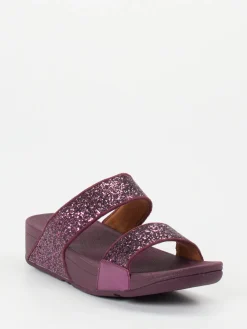 – Pantolette aus Metallic mit Glitter-Finish-FitFlop Outlet