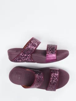 – Pantolette aus Metallic mit Glitter-Finish-FitFlop Outlet