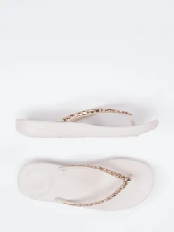 – Zehentrenner aus Synthetik mit Strass-FitFlop Clearance