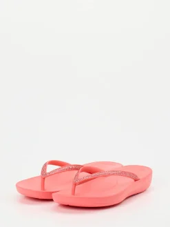 – Zehentrenner aus Synthetik mit Strass-FitFlop Clearance