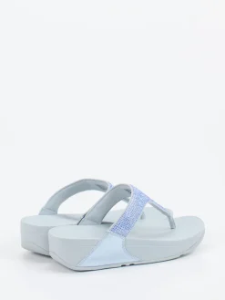 – Zehentrenner aus Textil in Hell-FitFlop Sale