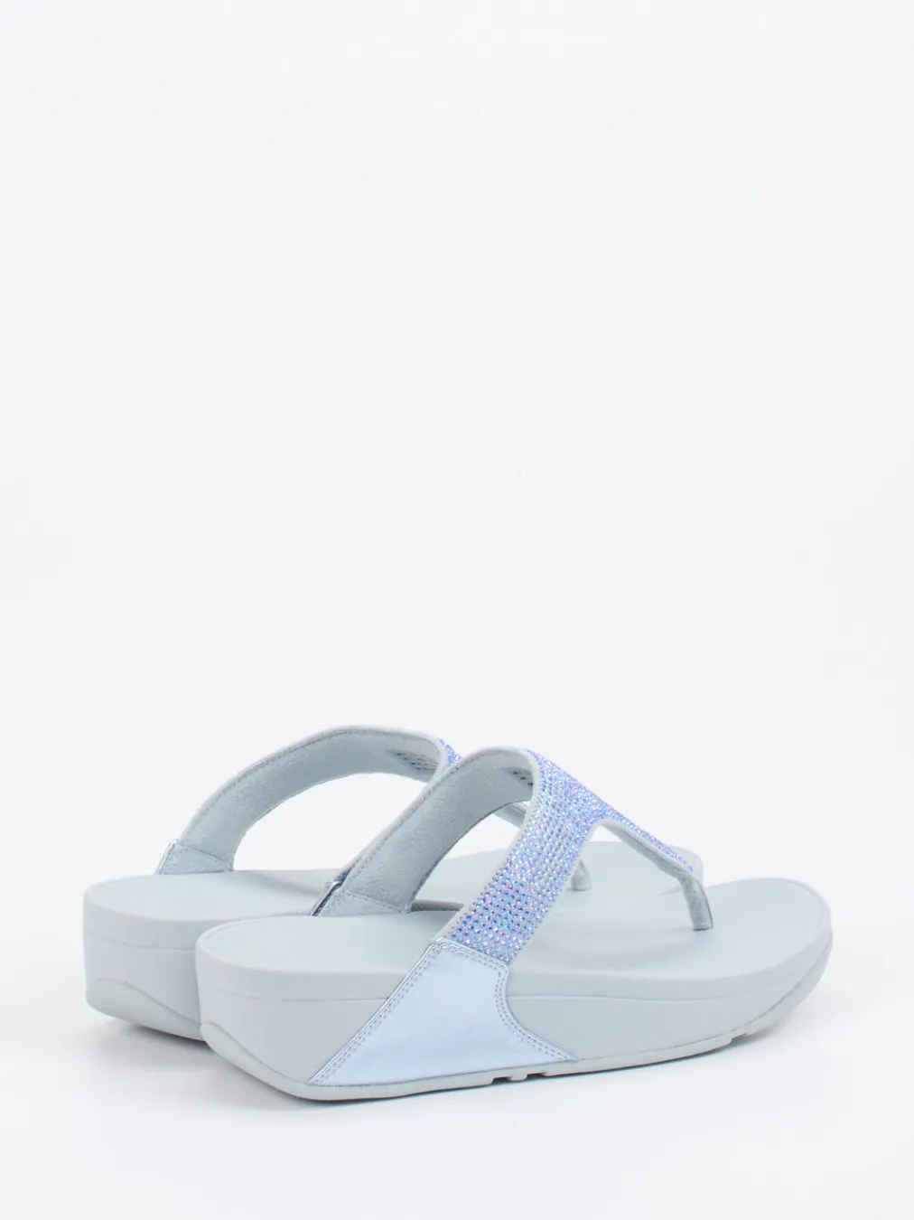 – Zehentrenner aus Textil in Hell-FitFlop Sale