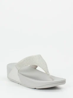 – Zehentrenner aus Textil in Hell-FitFlop