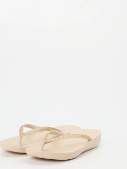 – Zehentrenner aus Synthetik Strass-FitFlop Outlet