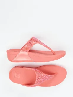 – Zehentrenner aus Textil in Korallrosa-FitFlop New