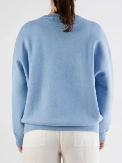 – Feinstrickpullover aus Baumwolle-Kaschmir Hell-FLONA Sale