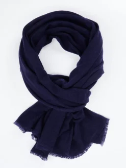 – Schal aus Kaschmir Dunkel-FLONA Discount