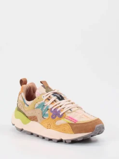 – Chunky Sneaker aus Velour/Textil color-Flower Mountain Clearance