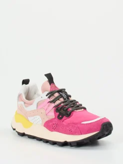 – Chunky Sneaker aus Veloursleder-Flower Mountain Clearance