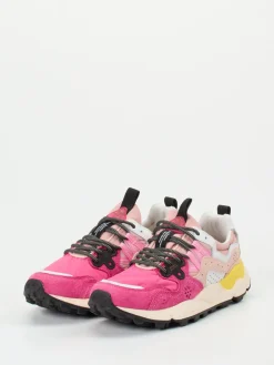 – Chunky Sneaker aus Veloursleder-Flower Mountain Clearance