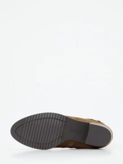 – Ankle Boots aus Veloursleder cognac-Gabor Best