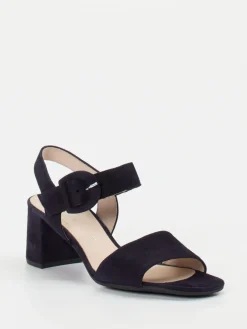 – Blockabsatz-Sandalen aus Veloursleder-Gabor Online