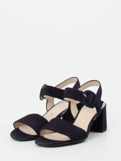 – Blockabsatz-Sandalen aus Veloursleder-Gabor Online