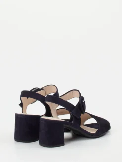 – Blockabsatz-Sandalen aus Veloursleder-Gabor Online