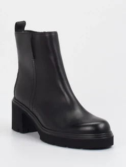 – Blockabsatz-Stiefelette aus Kalbleder-Gabor Best