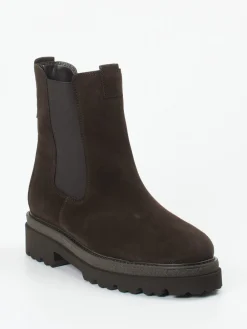 – Chelsea Boots aus Veloursleder Dunkel-Gabor Hot