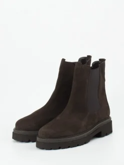 – Chelsea Boots aus Veloursleder Dunkel-Gabor Hot