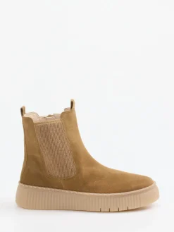 – Chelsea Boots aus Veloursleder camel-Gabor