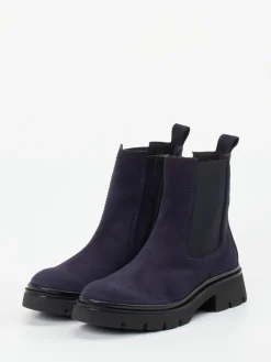 – Chelsea Boots aus Veloursleder Dunkelviolett-Gabor Hot