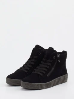– High-Top Sneaker aus Veloursleder-Gabor Online