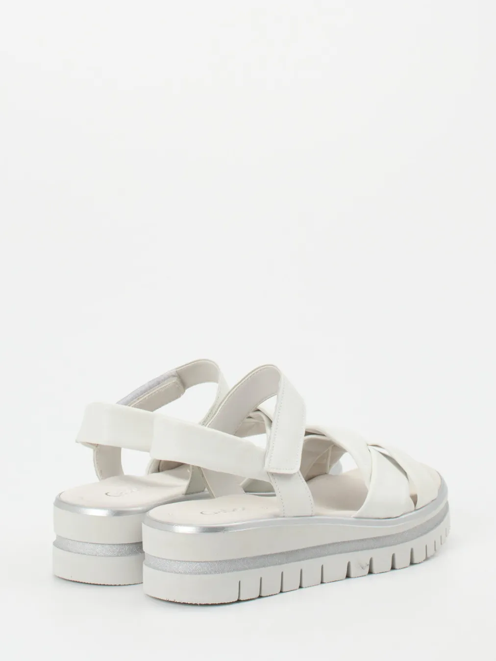 – Keilsandalette aus Lammleder Offwhite-Gabor Discount
