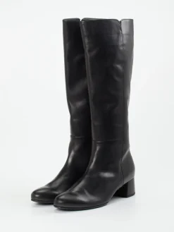 – Kniehohe Stiefel aus Leder-Gabor New