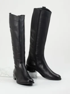 – Kniehohe Stiefel aus Kalbleder-Gabor